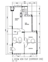 Kent Road (Kallang/Whampoa), HDB 3 Rooms #616713971